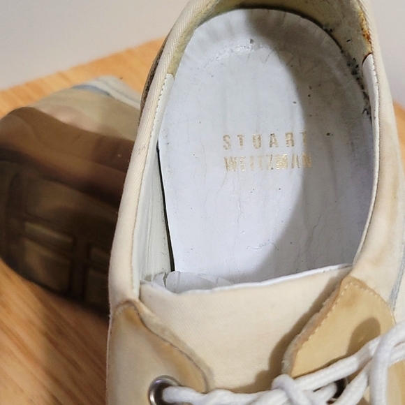 STUART WEITZMAN LACE UP OXFORD SHOES - Picture 6 of 13